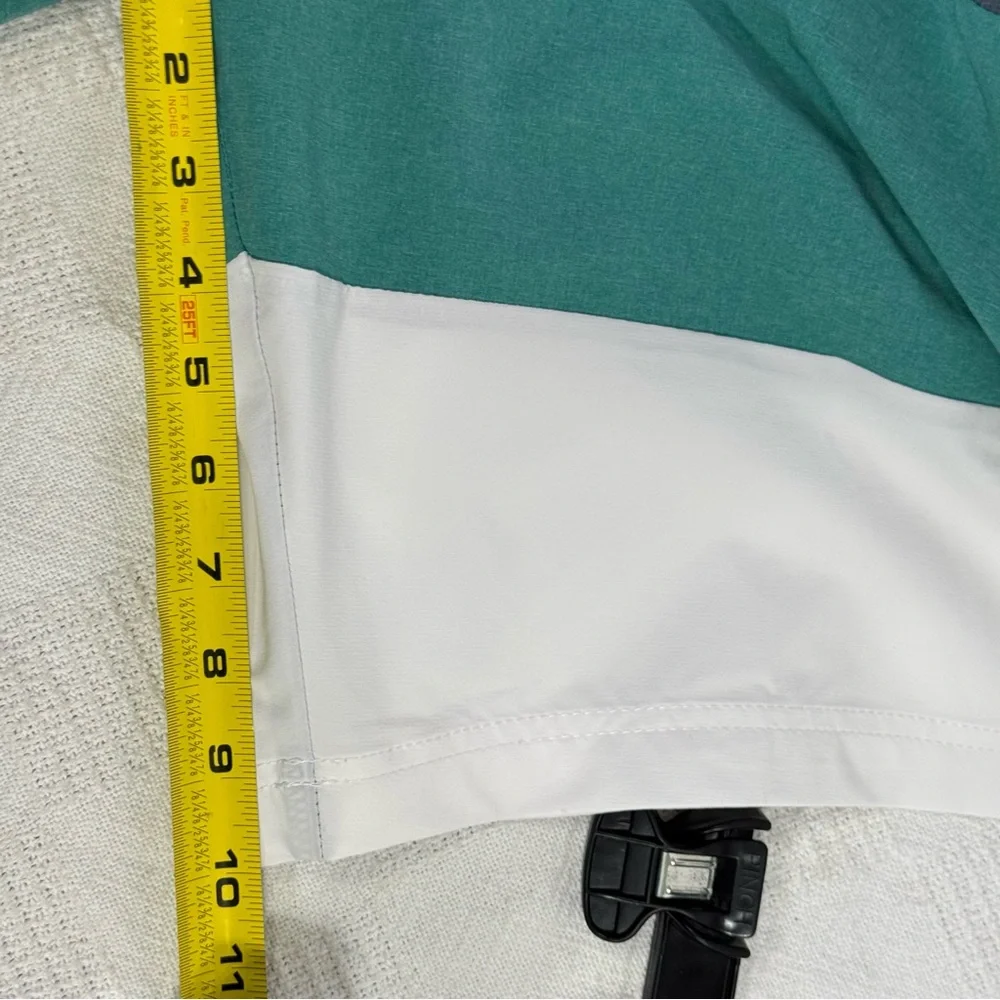 H&M Men's Blue, Green, and White Swim Shorts‎ size XL EUC